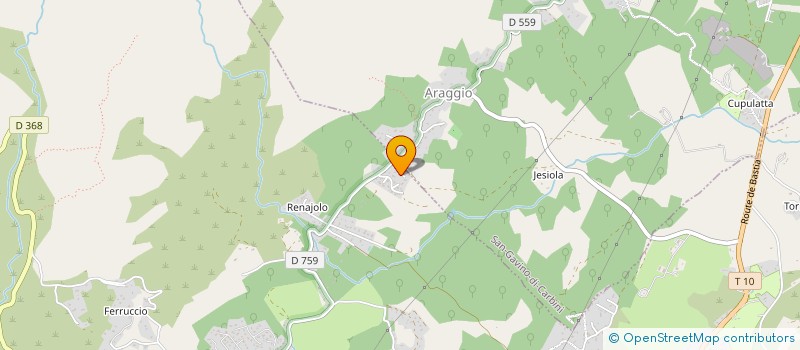 localisation de l'entreprise SUD TRAVAUX PUBLICS  PORTO-VECCHIO