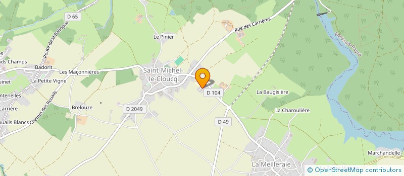 localisation de l'entreprise SUD VENDEE MACONNERIE à FONTENAY-LE-COMTE