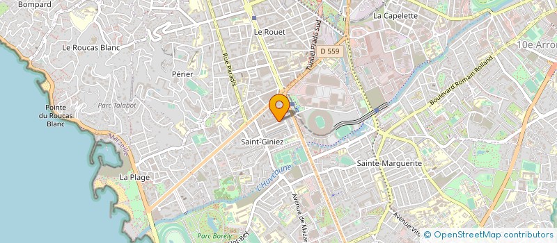 localisation de l'entreprise SUD VIDEO DISTRIBUTION à MARSEILLE