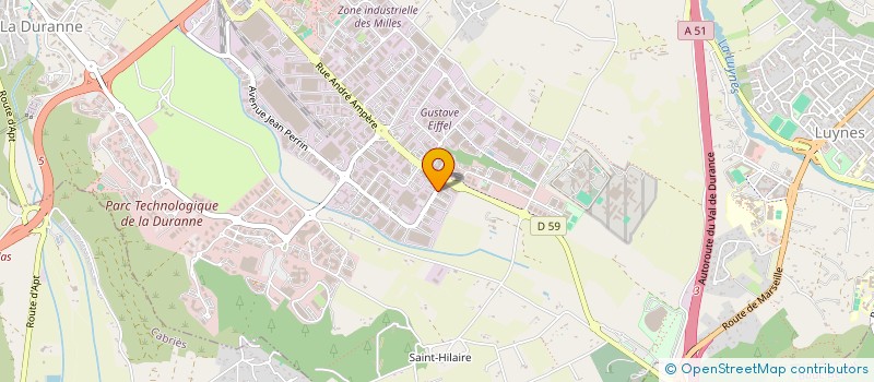 localisation de l'entreprise SUD VILLAS à AIX-EN-PROVENCE