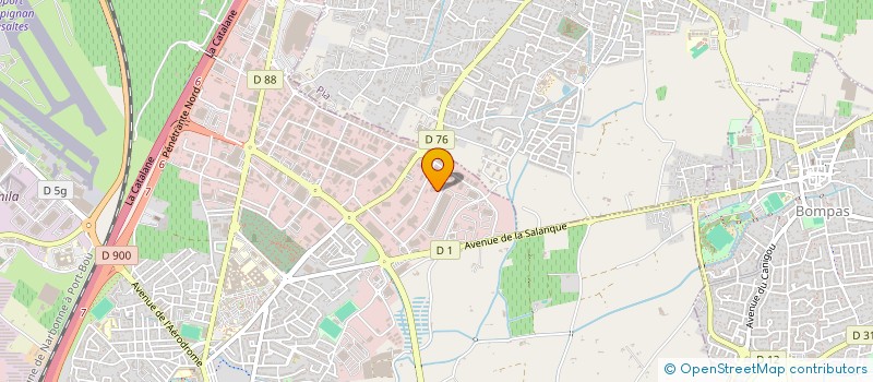 localisation de l'entreprise SUD VOLETS à PERPIGNAN