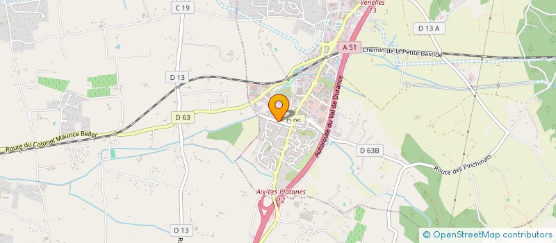localisation de l'entreprise SUD VR COFEREX à VENELLES