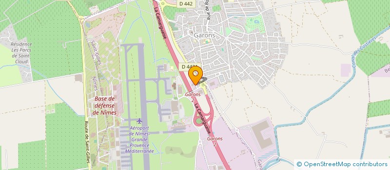 localisation de l'entreprise SUD VTC  ST GILLES