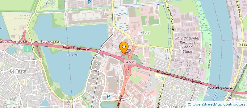 localisation de l'entreprise SUD-VUL  BORDEAUX