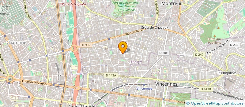 localisation de l'entreprise SUDACA LATIN FOODS & DRINKS à MONTREUIL