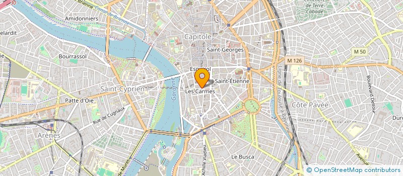 localisation de l'entreprise SUDAMERICANA à TOULOUSE