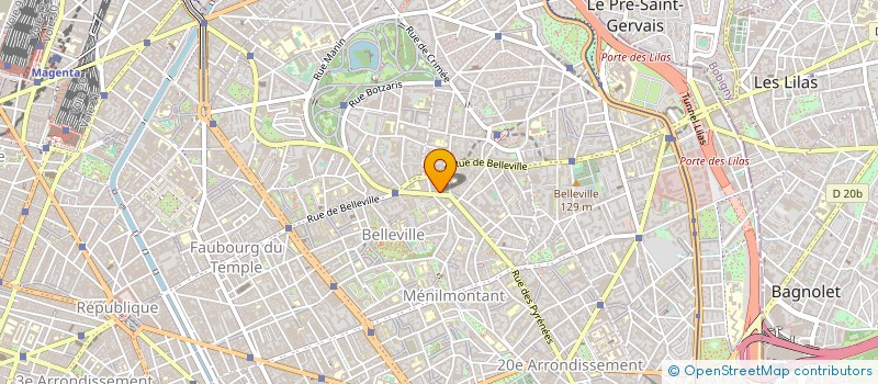 localisation de l'entreprise SUDANZARE  PARIS