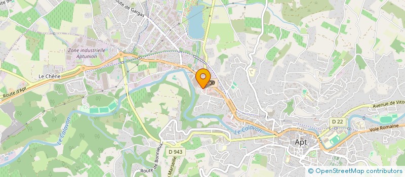 localisation de l'entreprise SUDAPT à APT