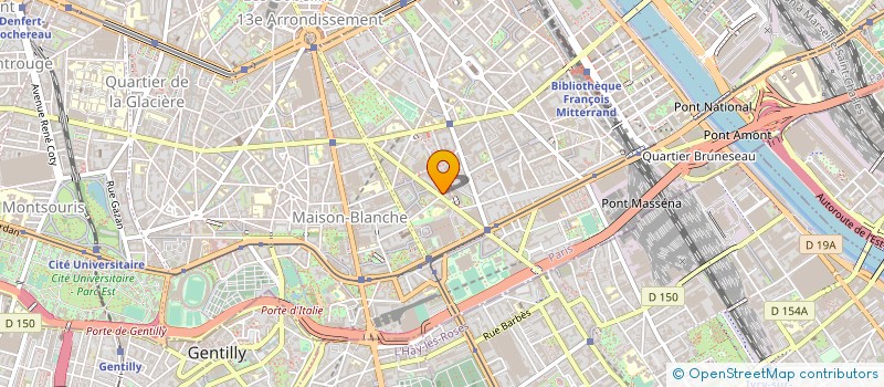 localisation de l'entreprise SUDASIE  PARIS