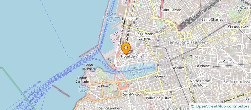 localisation de l'entreprise SUDAUTO à MARSEILLE