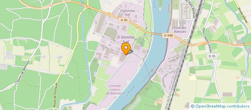 localisation de l'entreprise SUDCOOP à BEAUCAIRE