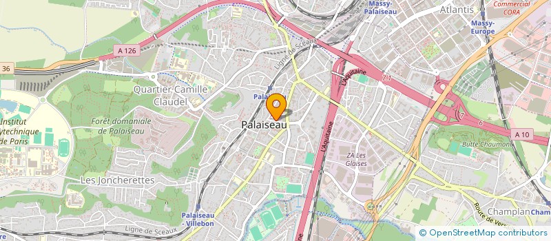 localisation de l'entreprise SUDDENLY à PALAISEAU