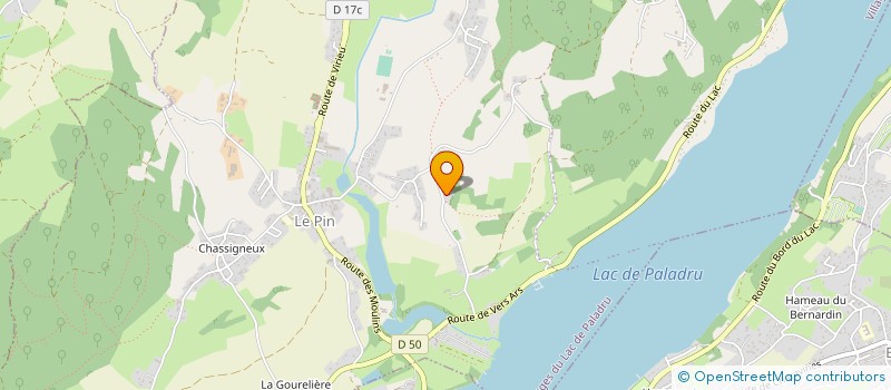 localisation de l'entreprise SUDEMAS à VILLAGES DU LAC DE PALADRU