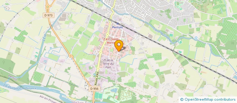 localisation de l'entreprise SUDEMOLITION à PERTUIS