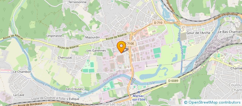 localisation de l'entreprise SUDER JEAN ET SUDER J PIERRE  MARSAC SUR L'ISLE