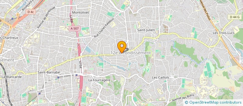 localisation de l'entreprise SUDESTIMMO à MARSEILLE