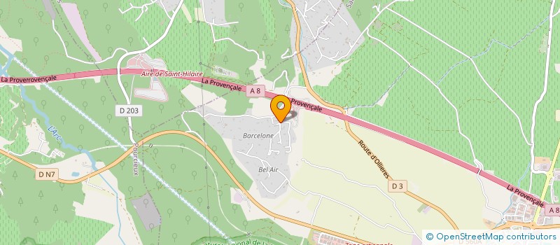 localisation de l'entreprise SUDEX DEVELOPPEMENT à SAINT-MAXIMIN-LA-SAINTE-BAUME
