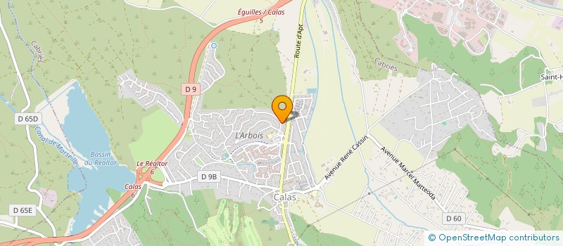 localisation de l'entreprise SUDICA à CABRIES