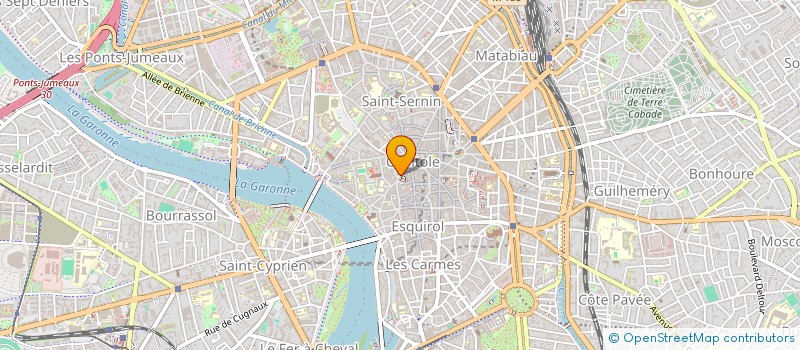 localisation de l'entreprise SUDICO à TOULOUSE