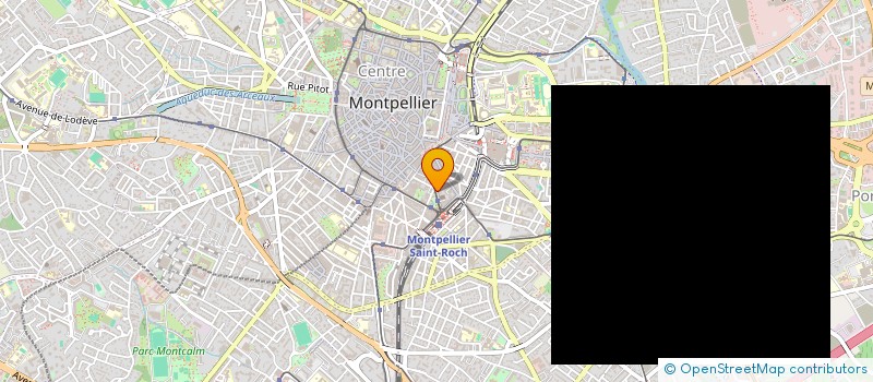 localisation de l'entreprise SUDIMMO à MONTPELLIER