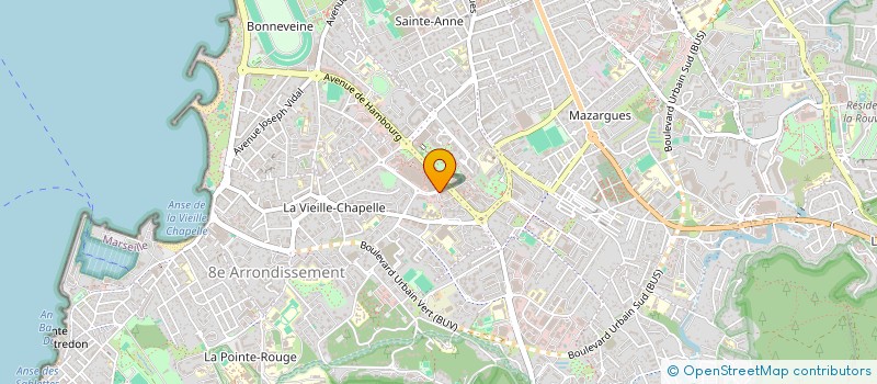 localisation de l'entreprise SUDLINE à MARSEILLE