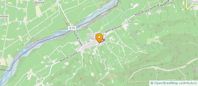 localisation de l'entreprise SUDLINK  SAINT-ROMAN-DE-MALEGARDE