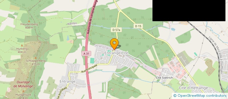 localisation de l'entreprise SUDLOR  ZOUFFTGEN