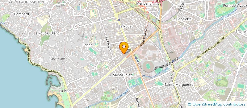 localisation de l'entreprise SUDMEDIAS à MARSEILLE