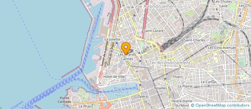 localisation de l'entreprise SUDMODEMPLOI à MARSEILLE