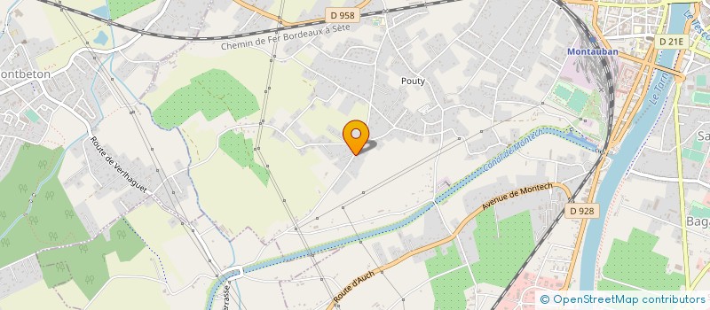 localisation de l'entreprise SUDOKEYS  MONTAUBAN