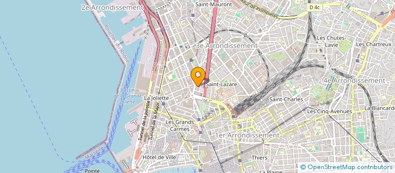 localisation de l'entreprise SUDOPHTA à MARSEILLE 3