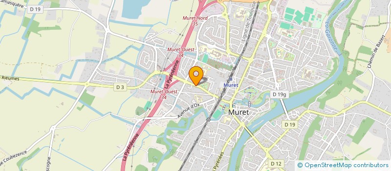 localisation de l'entreprise SUDORTHO  MURET