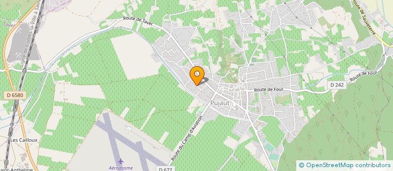 localisation de l'entreprise SUDRACKRAYONNAGE  LES ANGLES