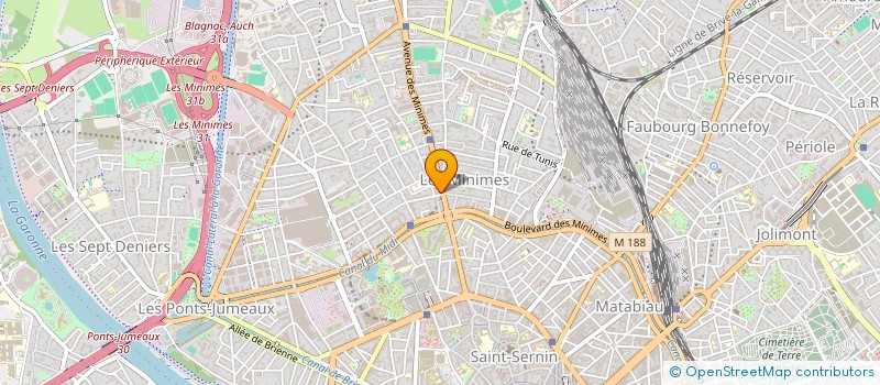 localisation de l'entreprise SUDRES-BECANNE LMNP à TOULOUSE