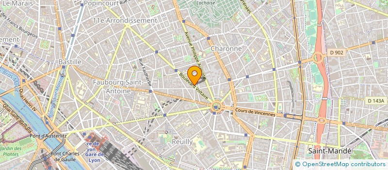 localisation de l'entreprise SUDRIE RELATIONS PRESSE  PARIS