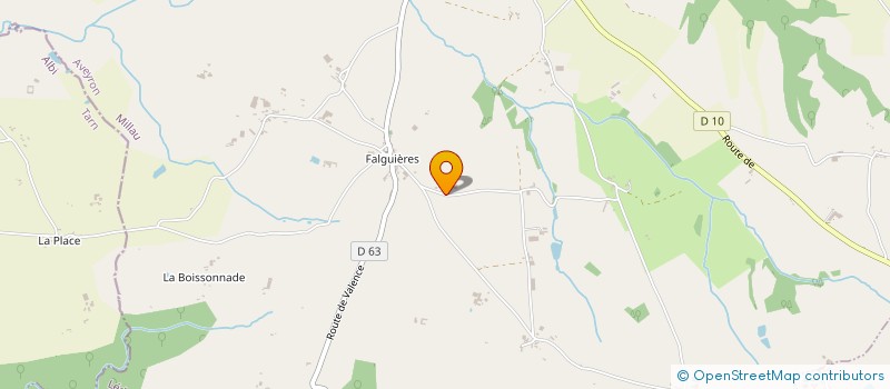 localisation de l'entreprise SUDRIES ENERGIE  LEDERGUES