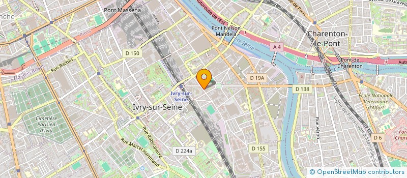 localisation de l'entreprise SUDRIGRILL  IVRY-SUR-SEINE