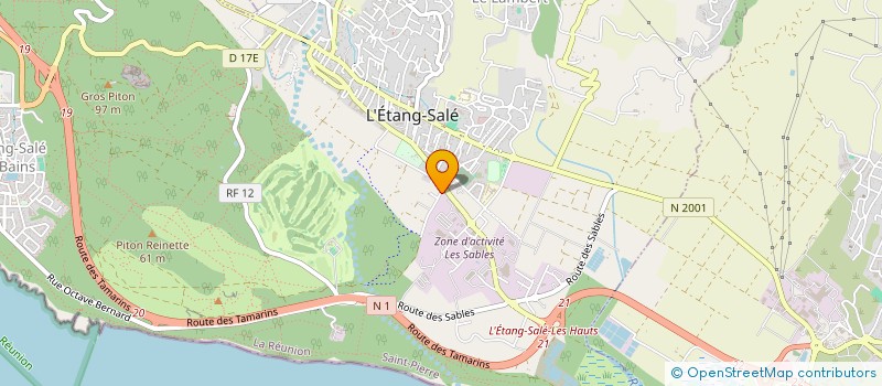localisation de l'entreprise SUDTERRA INVEST à L'ETANG-SALE