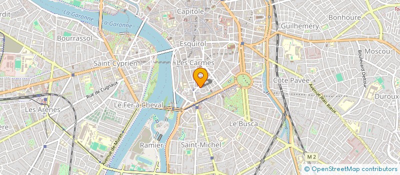 localisation de l'entreprise SUDUCA COMMISSAIRE PRISEUR à TOULOUSE