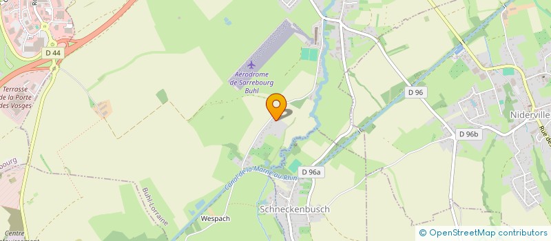 localisation de l'entreprise SUELO  BUHL-LORRAINE