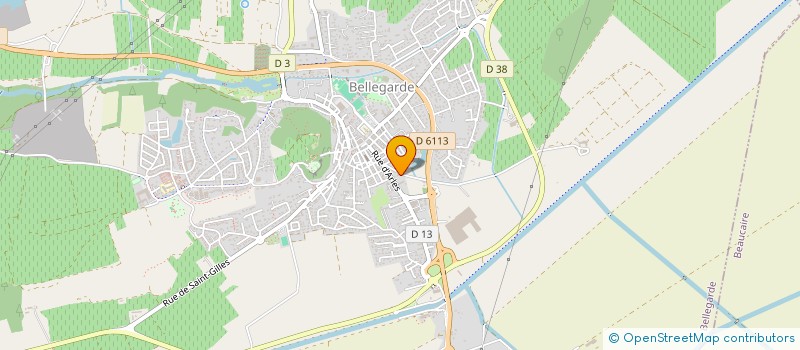 localisation de l'entreprise SUENO à BELLEGARDE