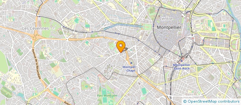 localisation de l'entreprise SUERTE à MONTPELLIER