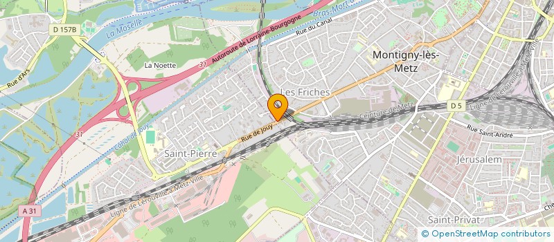 localisation de l'entreprise SUERTE à MONTIGNY-LES-METZ