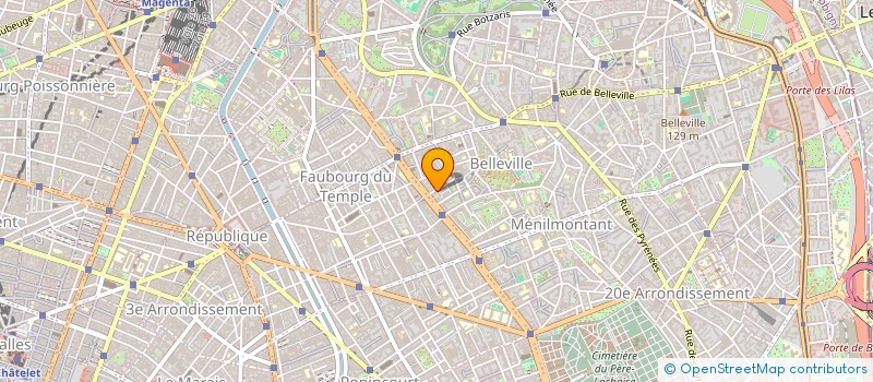 localisation de l'entreprise SUEUR, SALIVE ET SANG  PARIS