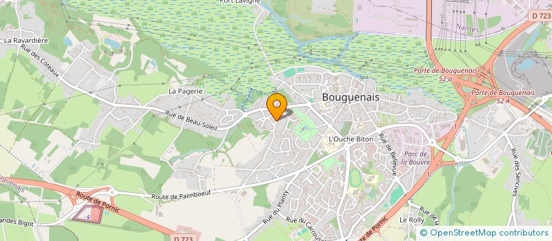 localisation de l'entreprise SUEXPANSION à BOUGUENAIS