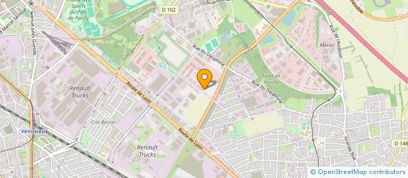 localisation de l'entreprise SUEZ RR IWS CHEMICALS FRANCE à GIVORS