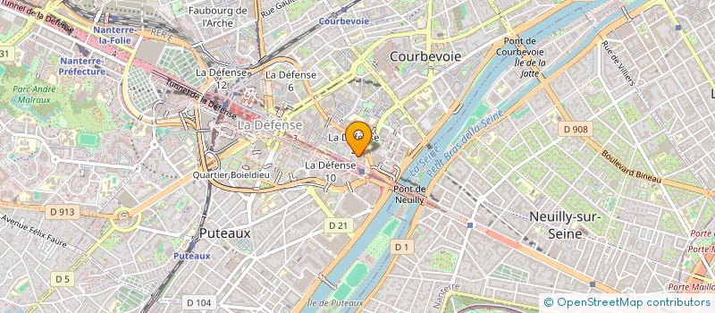 localisation de l'entreprise SUEZ RR IWS SOLUTIONS à PUTEAUX