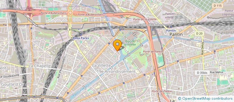 localisation de l'entreprise SUEZ RV REBOND INTERIM INSERTION  PARIS