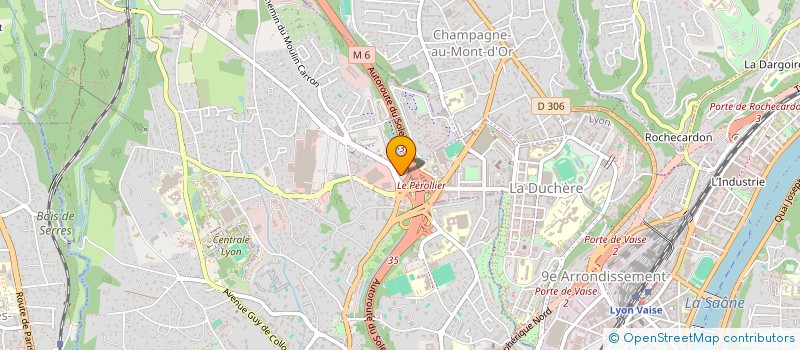 localisation de l'entreprise SUFAJ NETTOYAGE  ECULLY