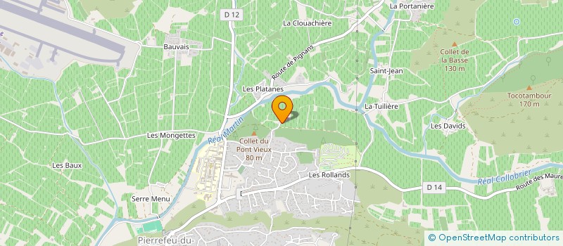 localisation de l'entreprise SUFFIN  PIERREFEU-DU-VAR